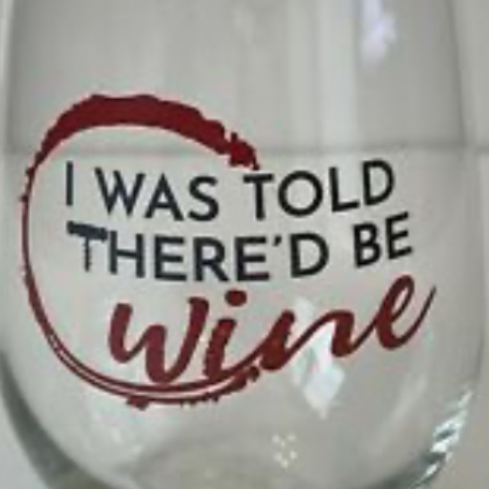 Stemless wine glasses